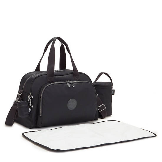 Kipling Camama Diaper Bag Táska Fekete | HU 1249VR